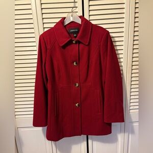 London Fog Red woman’s Jacket size L